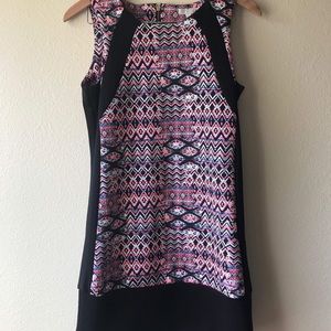 Gianni Bini pink/black dress